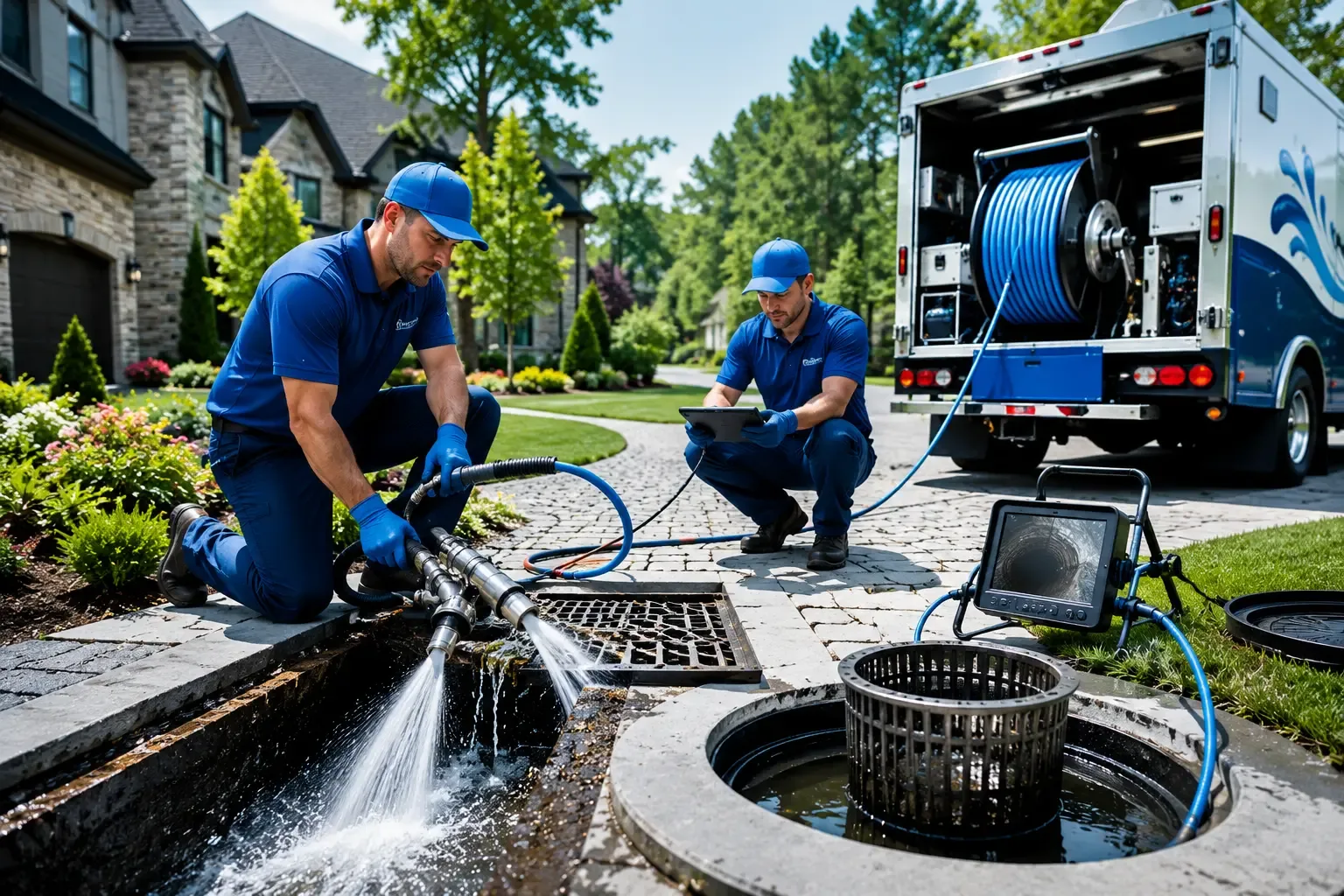 Local outdoor drain cleaning professionals in Wendover, KY